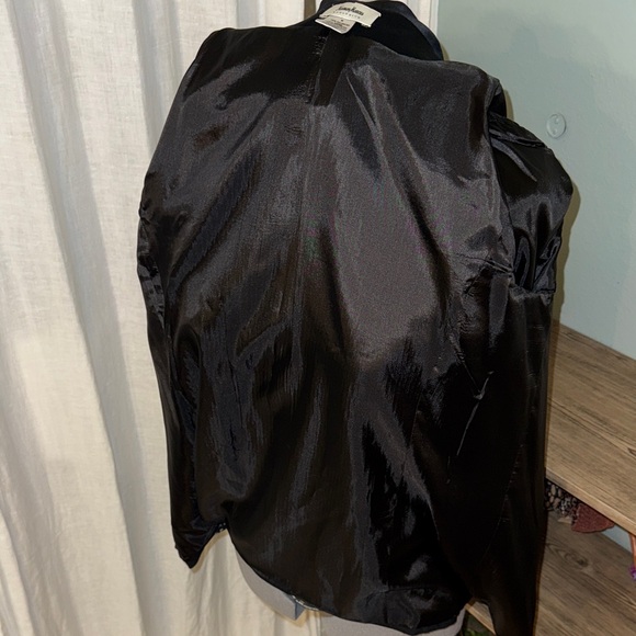 Neiman Marcus Monochrome Patterned Sequined Tuxedo Blazer - Picture 11 of 11